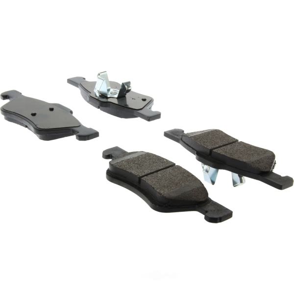 Centric Posi Quiet™ Extended Wear Semi-Metallic Front Disc Brake Pads 106.10470