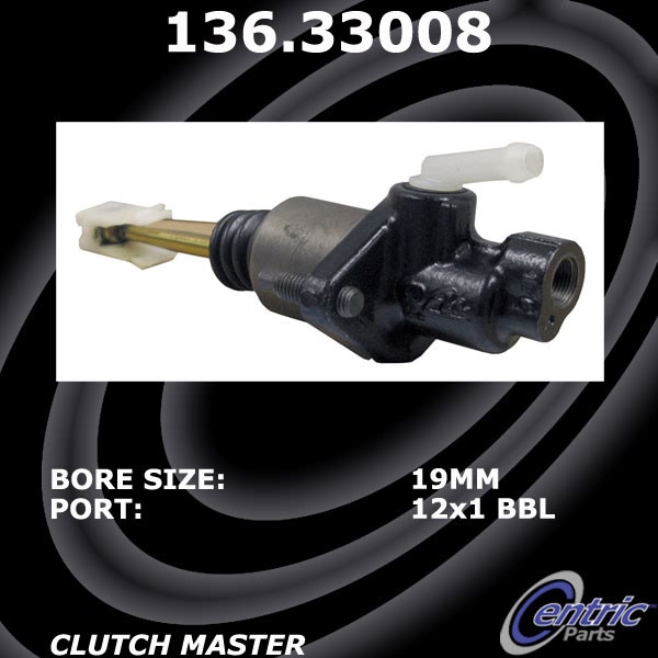 Centric Premium Clutch Master Cylinder 136.33008