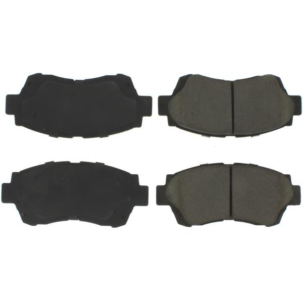 Centric Posi Quiet™ Extended Wear Semi-Metallic Front Disc Brake Pads 106.04761