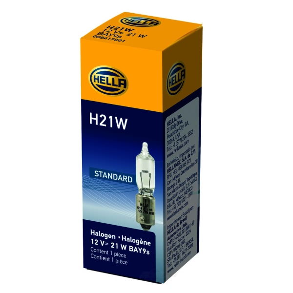 Hella H21W Standard Series Halogen Miniature Light Bulb H21W