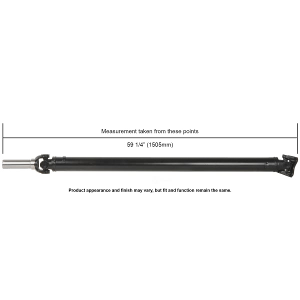 Cardone Reman Remanufactured Driveshaft/ Prop Shaft 65-3015
