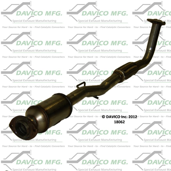 Davico Direct Fit Catalytic Converter and Pipe Assembly 18062