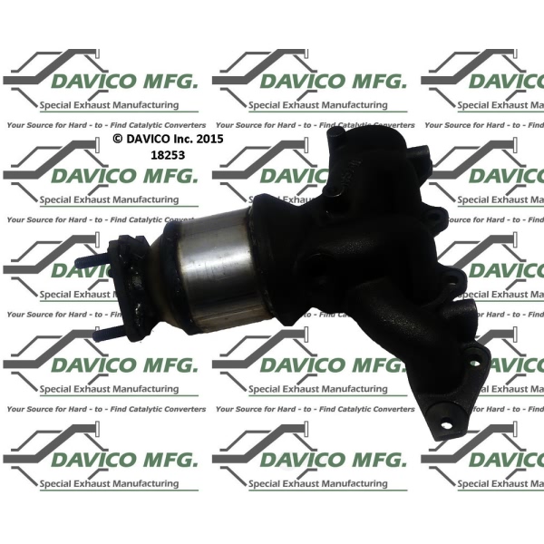 Davico Exhaust Manifold with Integrated Catalytic Converter 18253