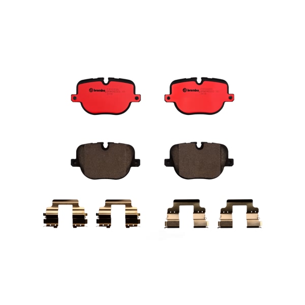 brembo Premium Ceramic Rear Disc Brake Pads P44025N