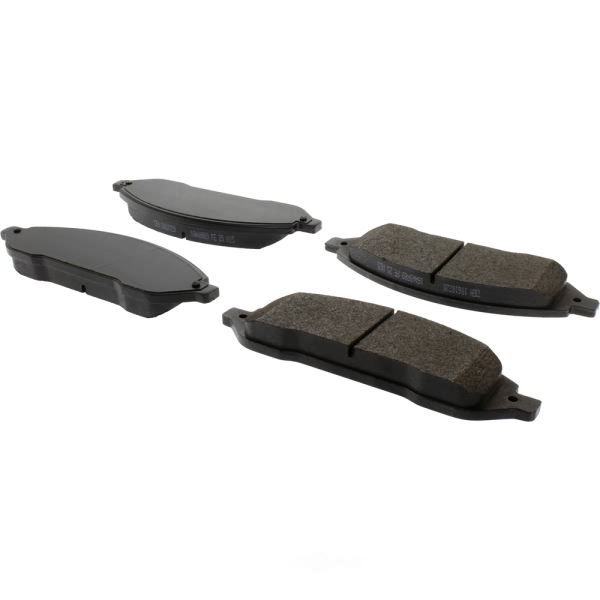 Centric Posi Quiet™ Extended Wear Semi-Metallic Front Disc Brake Pads 106.10220