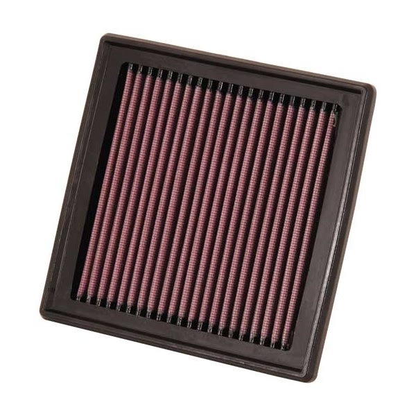 K&N 33 Series Panel Red Air Filter （7.125" L x 6.625" W x 1" H) 33-2399