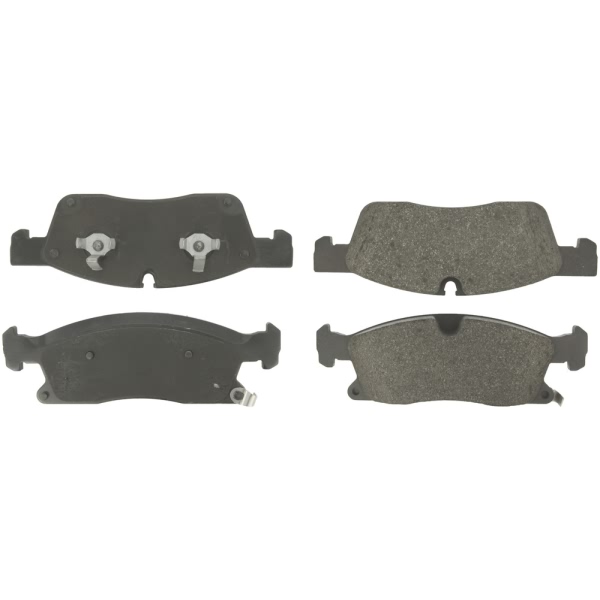 Centric Posi Quiet™ Semi-Metallic Front Disc Brake Pads 104.16290