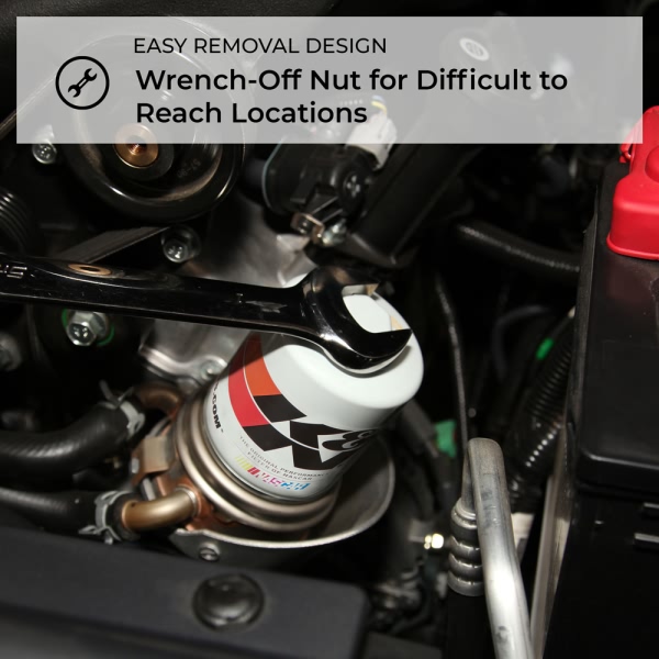 K&N Performance Gold™ Wrench-Off Oil Filter HP-3003