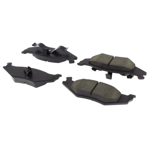 Centric Posi Quiet™ Extended Wear Semi-Metallic Rear Disc Brake Pads 106.05120