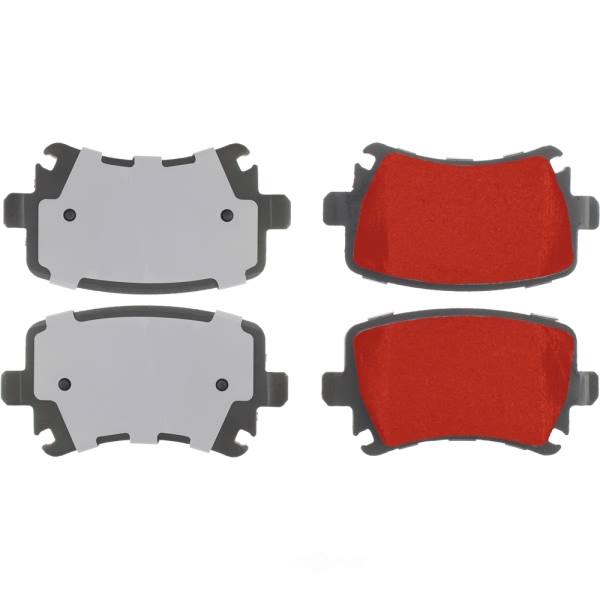 Centric Posi Quiet Pro™ Semi-Metallic Rear Disc Brake Pads 500.11080