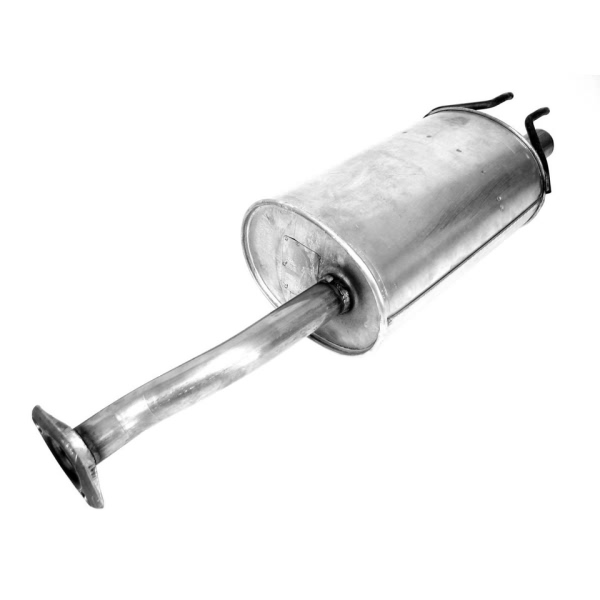 Walker Quiet Flow Stainless Steel Oval Aluminized Exhaust Muffler And Pipe Assembly 54668