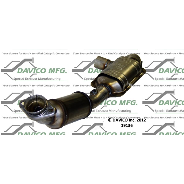 Davico Direct Fit Catalytic Converter and Pipe Assembly 19136