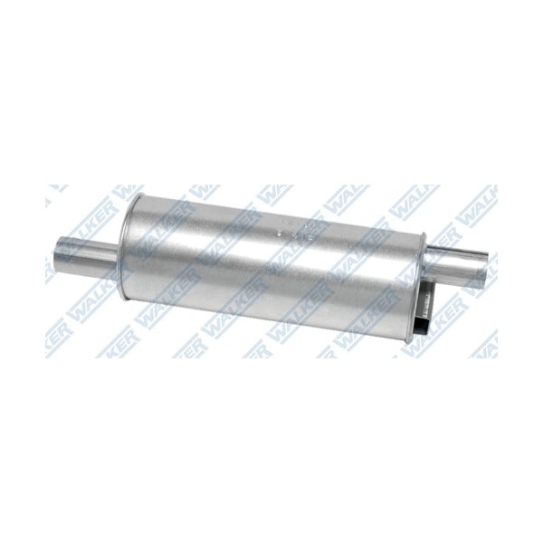 Walker Soundfx Steel Round Direct Fit Aluminized Exhaust Muffler 18130