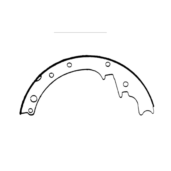 Centric Premium Rear Drum Brake Shoes 111.03660