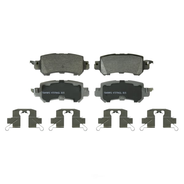 Wagner Thermoquiet Ceramic Rear Disc Brake Pads QC1624