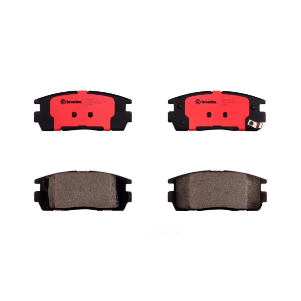 brembo Premium Ceramic Rear Disc Brake Pads P10004N