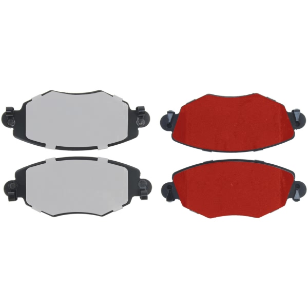Centric Posi Quiet Pro™ Semi-Metallic Front Disc Brake Pads 500.09100