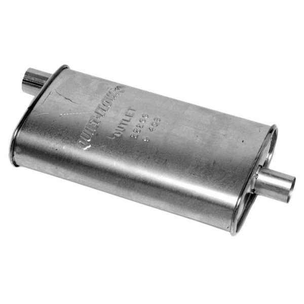 Walker Quiet Flow Stainless Steel Oval Aluminized Exhaust Muffler 22266