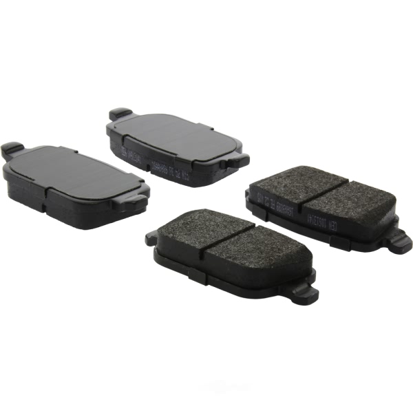 Centric Posi Quiet™ Extended Wear Semi-Metallic Rear Disc Brake Pads 106.13141