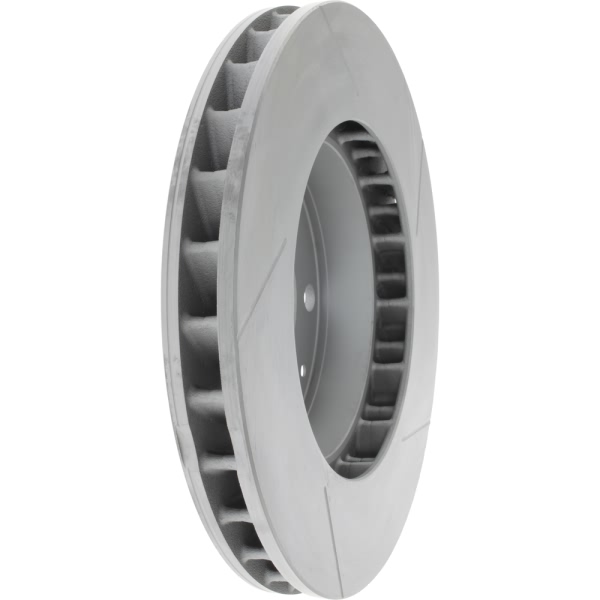 Centric SportStop Slotted 1-Piece Front Passenger Side Brake Rotor 126.37006