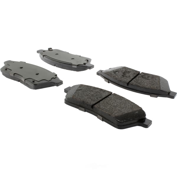 Centric Posi Quiet™ Extended Wear Semi-Metallic Front Disc Brake Pads 106.14220