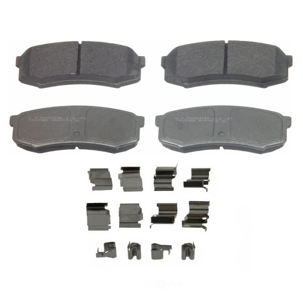 Wagner Thermoquiet Semi Metallic Rear Disc Brake Pads MX606