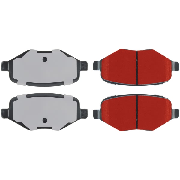 Centric Posi Quiet Pro™ Ceramic Rear Disc Brake Pads 500.13771