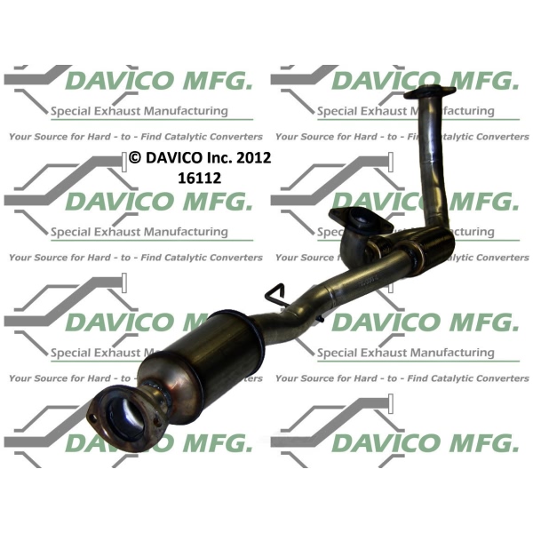 Davico Direct Fit Catalytic Converter and Pipe Assembly 16112