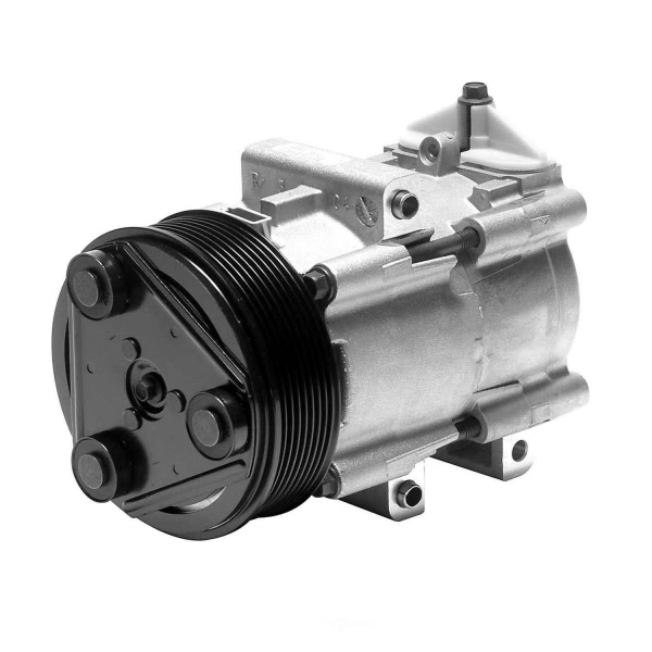 Denso A/C Compressor with Clutch 471-8121