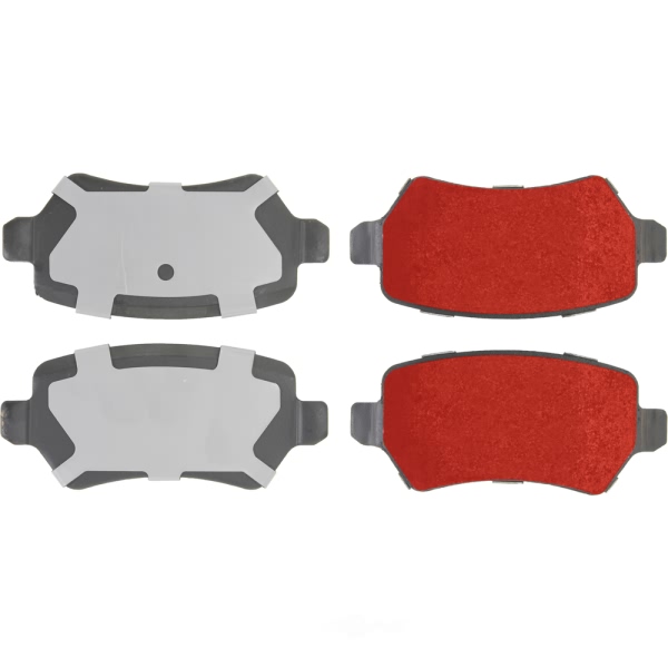 Centric Posi Quiet Pro™ Semi-Metallic Rear Disc Brake Pads 500.13620