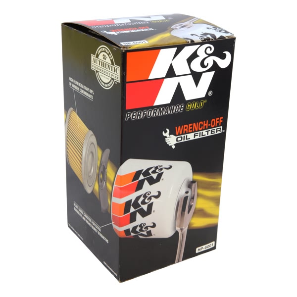 K&N Performance Gold™ Wrench-Off Oil Filter HP-6001