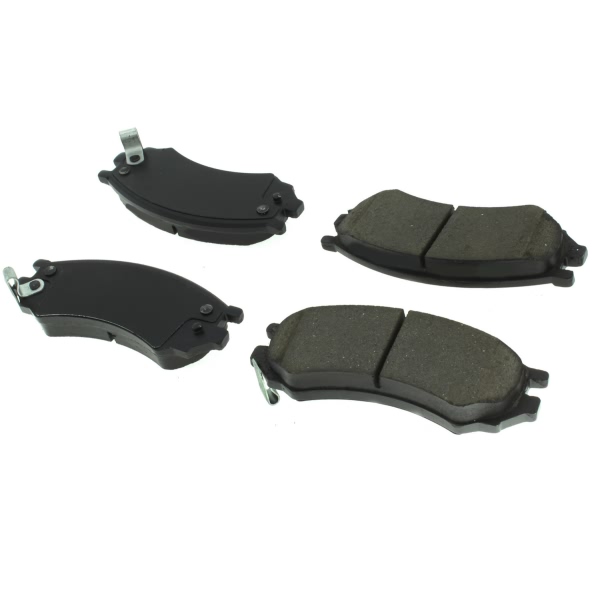 Centric Posi Quiet™ Extended Wear Semi-Metallic Front Disc Brake Pads 106.05070