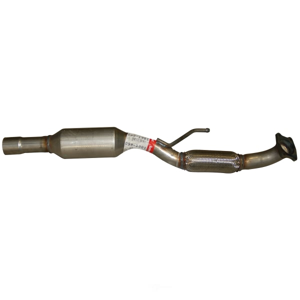 Bosal Standard Load Direct Fit Oval Body Catalytic Converter And Pipe Assembly 099-1981