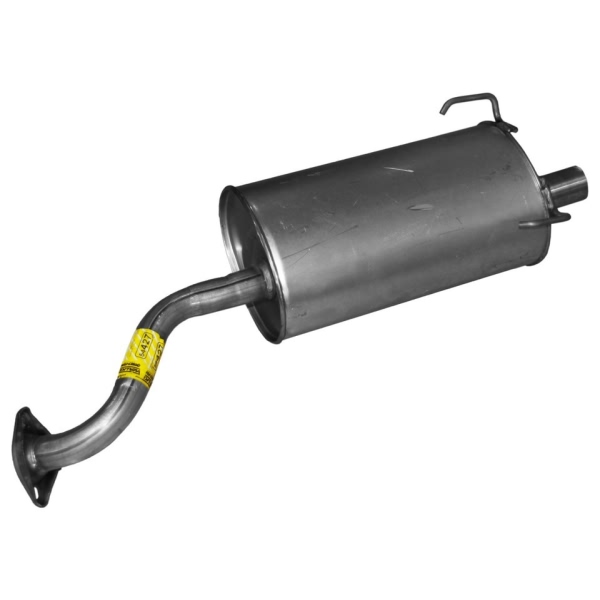 Walker Quiet Flow Stainless Steel Oval Aluminized Exhaust Muffler And Pipe Assembly 54427