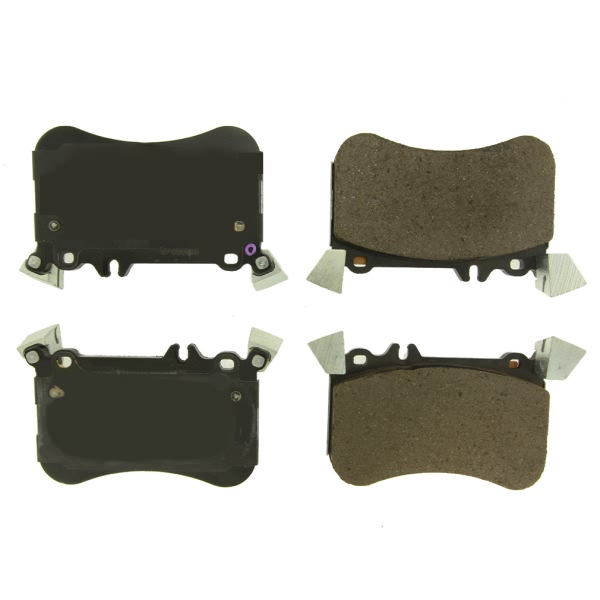 Centric Posi Quiet™ Semi-Metallic Front Disc Brake Pads 104.16340