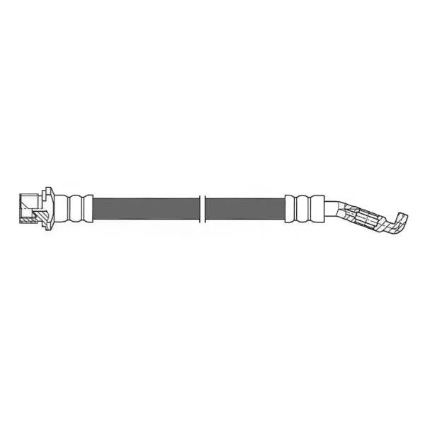 Centric Front Brake Hose 150.44077