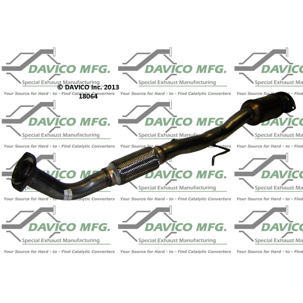 Davico Direct Fit Catalytic Converter and Pipe Assembly 18064