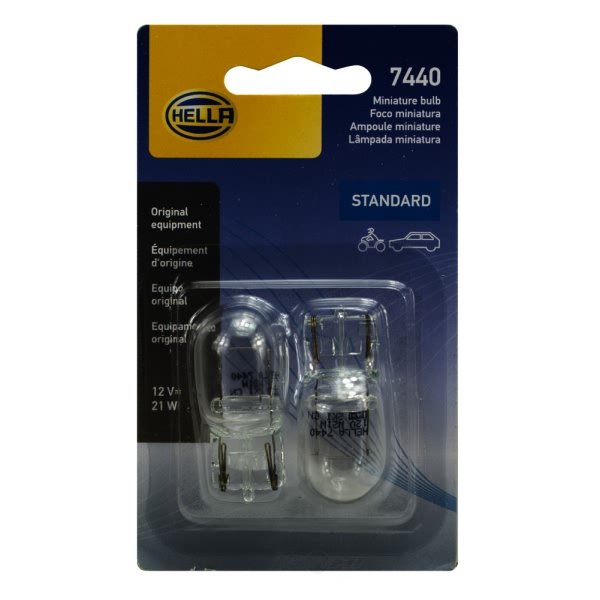 Hella 7440Tb Standard Series Incandescent Miniature Light Bulb 7440TB
