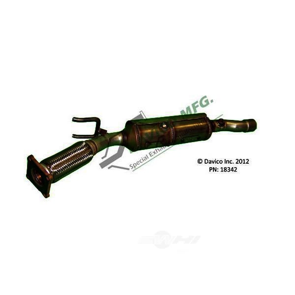 Davico Direct Fit Catalytic Converter and Pipe Assembly 18342