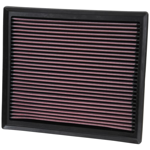 K&N 33 Series Panel Red Air Filter （11.813" L x 10.313" W x 1.625" H) 33-5017