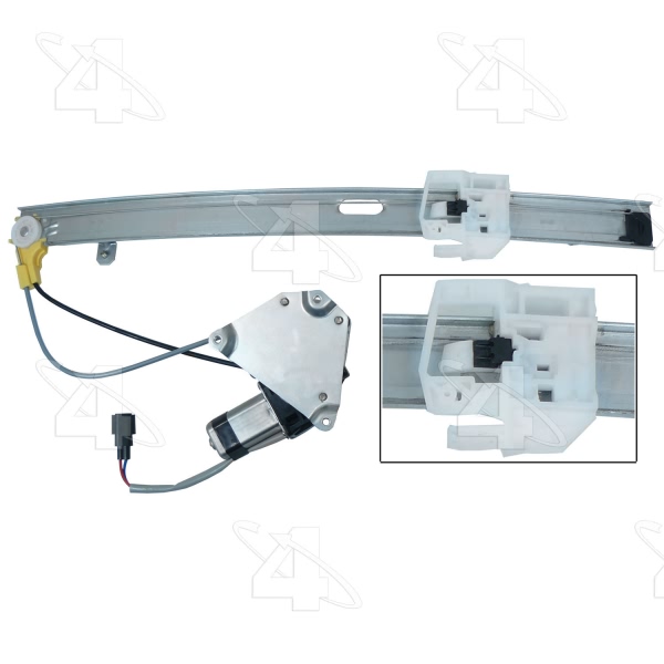 ACI Rear Driver Side Power Window Regulator and Motor Assembly 86910