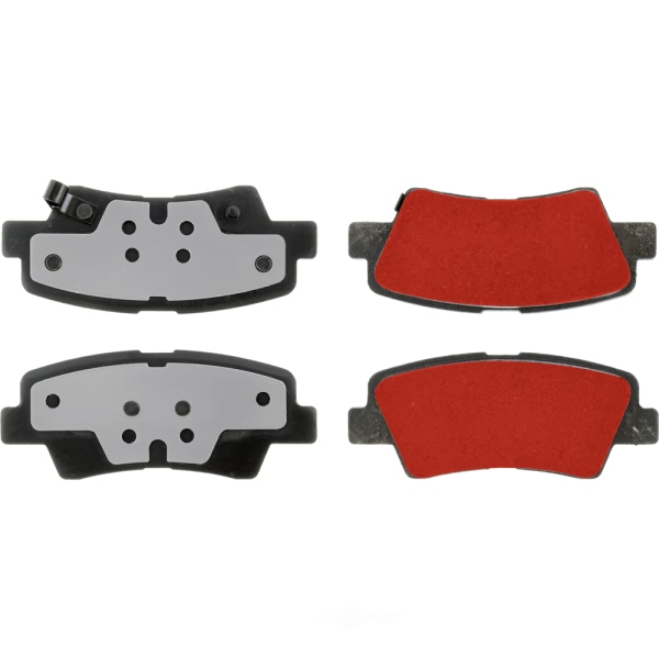 Centric Posi Quiet Pro™ Ceramic Rear Disc Brake Pads 500.13130
