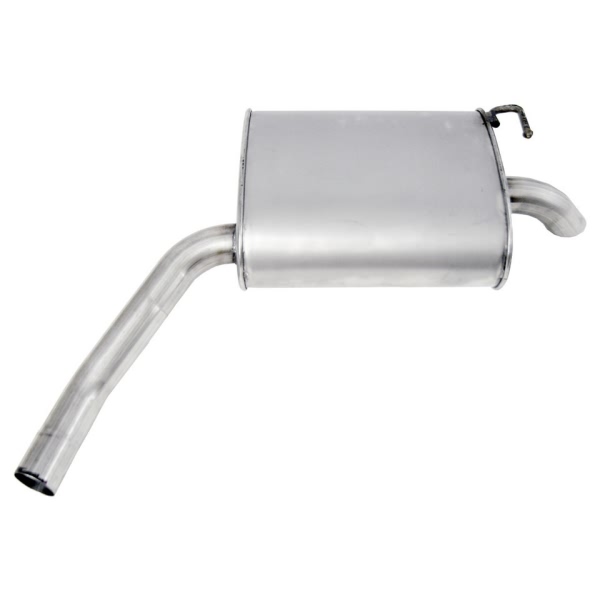 Walker Quiet Flow Stainless Steel Oval Aluminized Exhaust Muffler And Pipe Assembly 53713