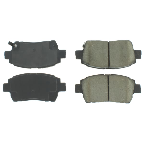 Centric Posi Quiet™ Semi-Metallic Front Disc Brake Pads 104.08220