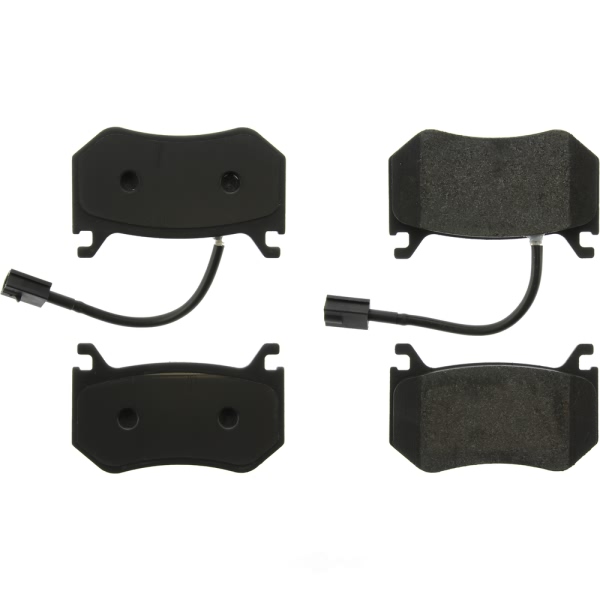 Centric Posi Quiet™ Semi-Metallic Rear Disc Brake Pads 104.20430