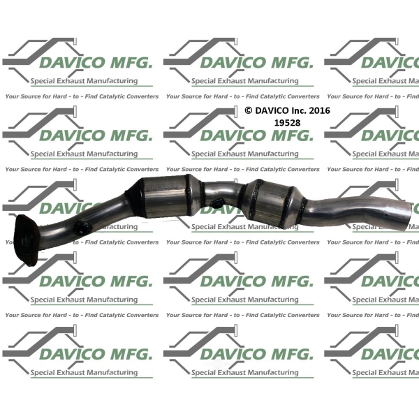 Davico Direct Fit Catalytic Converter and Pipe Assembly 19528