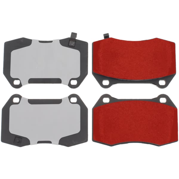Centric Posi Quiet Pro™ Semi-Metallic Front Disc Brake Pads 500.09601