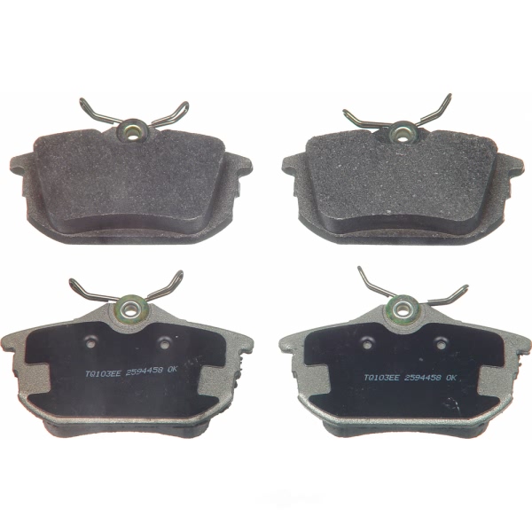 Wagner ThermoQuiet Semi-Metallic Disc Brake Pad Set MX838