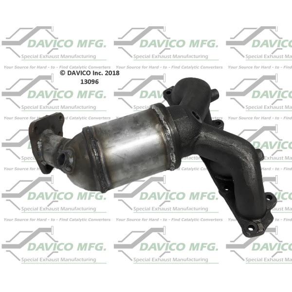 Davico Exhaust Manifold with Integrated Catalytic Converter 13096