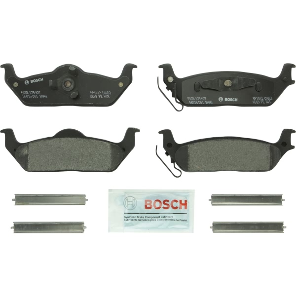 Bosch QuietCast™ Premium Organic Rear Disc Brake Pads BP1012